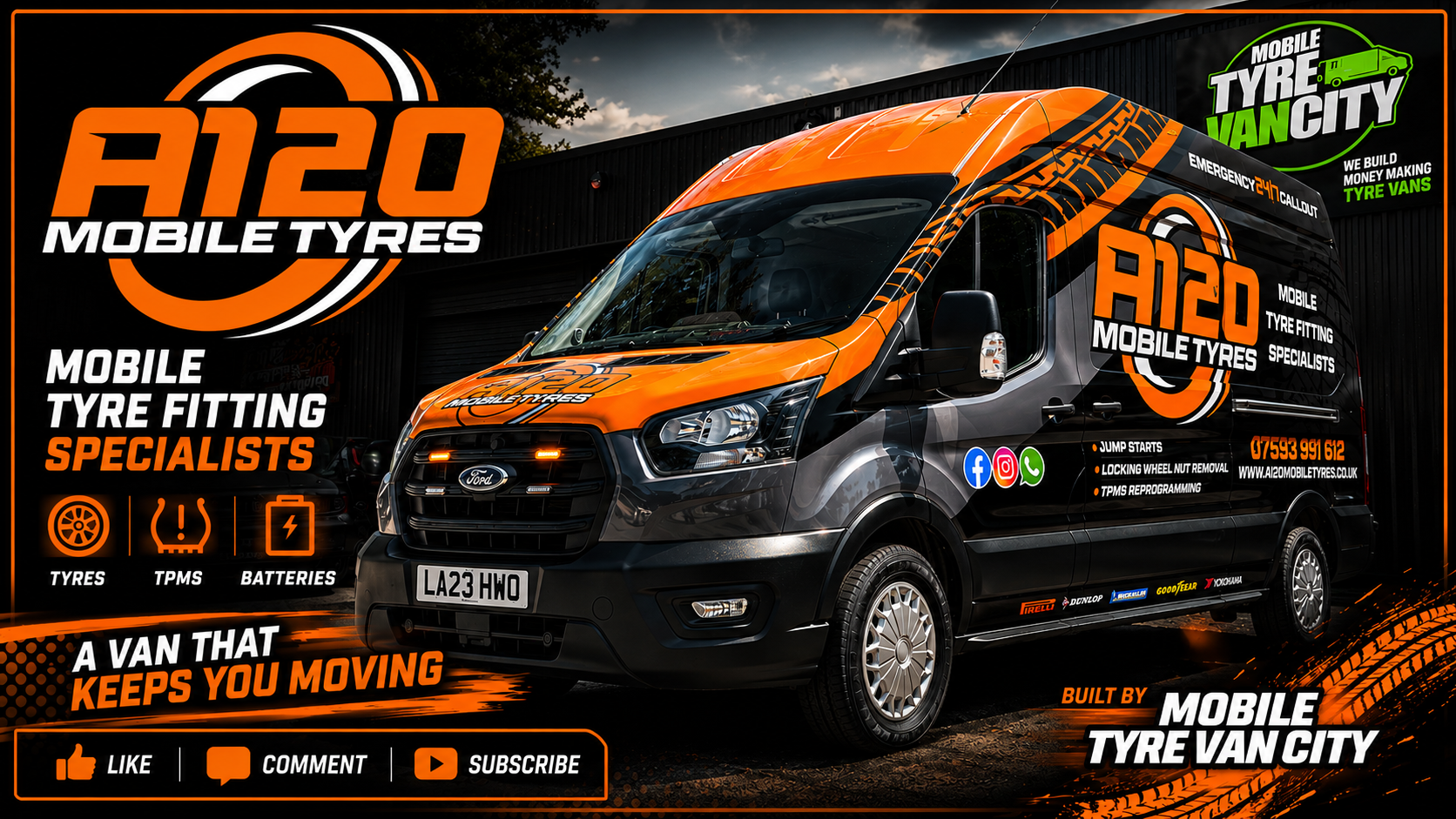 A120 MOBILE TYRES