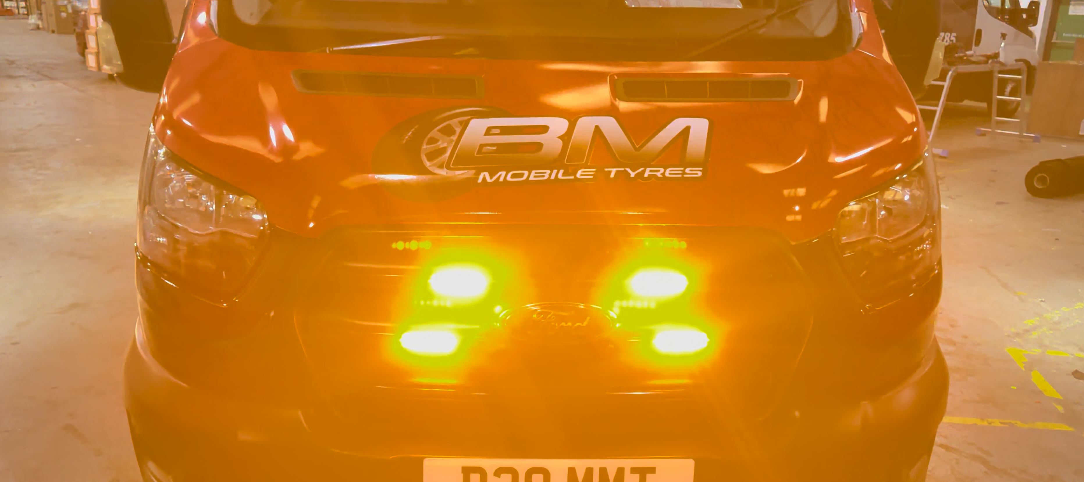 The Importance of Emergency Lighting on Your Tyre Van